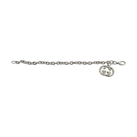 Gucci GG Sterling Silver Charm Bracelet - Picture 3 of 9